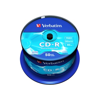 Диск CD-R Verbatim, (43351) 700Mb 52x