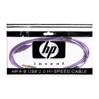 Кабель HP Original, USB 2.0 Hi-Speed, А-В 1,8 m, Ферритовые кольца