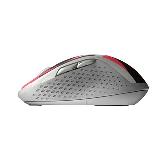 Мышь Rapoo M-500 Silent, 3D, беспроводная, 1000 dpi,Красный, USB