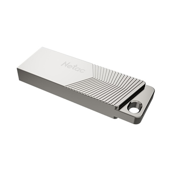 USB Flash 32Gb Netac, NT03UM1N-032G-32PN, USB 3.2, Серебристый