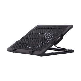 Охлаждающая подставка для ноутбука Zalman ZM-NS1000, 180мм, 550об/мин, 5 уровней угла, 16", черная