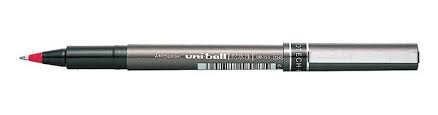 Ручка Uni-Ball Deluxe красная UB-177