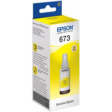 Чернила EPSON C13T67344A для L800 желтый 70ml