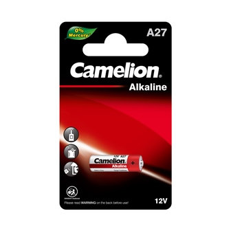 Батарейка Camelion, A27-BP1, 12V, 16mAh