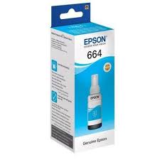 Чернила EPSON C13T66424A для L100 синий 70ml