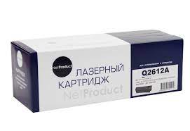 Картридж NetProduct Q2612A Black, 2000 pages, HP LJ1010/1012/1018/1020/3015/3020/3030/3050/3052