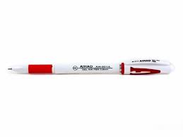 Ручка гелевая Aihao красная