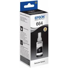 Чернила EPSON C13T66414A для L100 черный 70ml