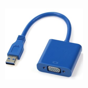 Адаптер USB3.0 на VGA, V-T, 3USB0003