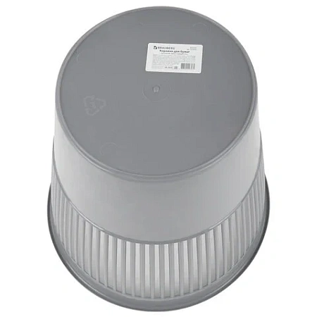 Корзина офисная 9л.сетч.OfficeClean серая