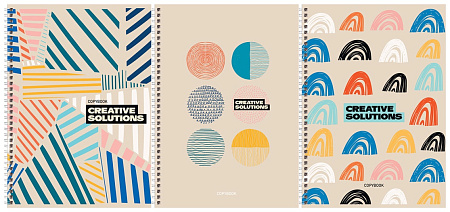 Тетрадь 80л клетка А4 SP Creative solutions