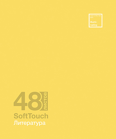Тетрадь предметная 48л Soft Touch Литература