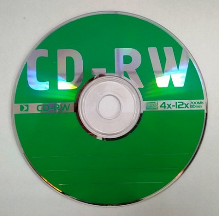 Диск CD-RW Mirex 700Mb 4-12x