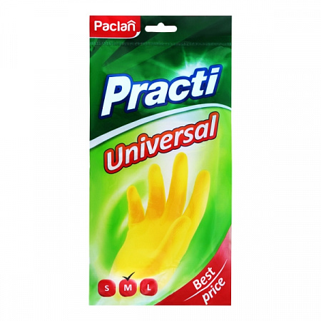 Перчатки резиновые M Paclan Universal