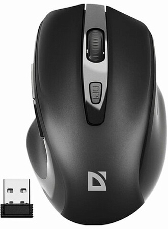 Мышь Defender Prime MB-053, Беспроводная, 800/1200/1600dpi, USB, черная Мышь Defender Prime MB-053, Беспроводная, 800/1200/1600dpi, USB, черная