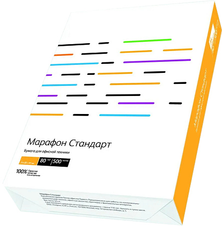Бумага А3/500л Xerox Марафон Стандарт 80г/м2 (Ксерокс) Бумага А3/500л Xerox Марафон Стандарт 80г/м2 (Ксерокс)