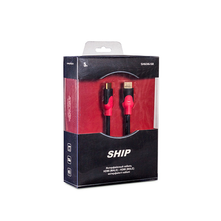 Кабель HDMI to HDMI 5m, Ship