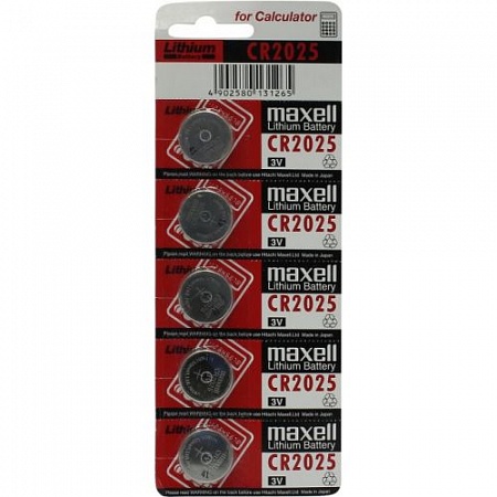 Батарейка MAXELL 3V CR2025 Батарейка MAXELL 3V CR2025