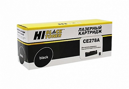 Картридж Hi-Black CE278A Black, 1600 pages, HP  P1566/1606