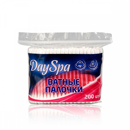 Ватные палочки DaySpa 200шт. Ватные палочки DaySpa 200шт.